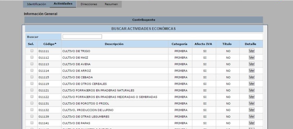 Paso 6a para el Inicio de Actividades Online en SII.CL