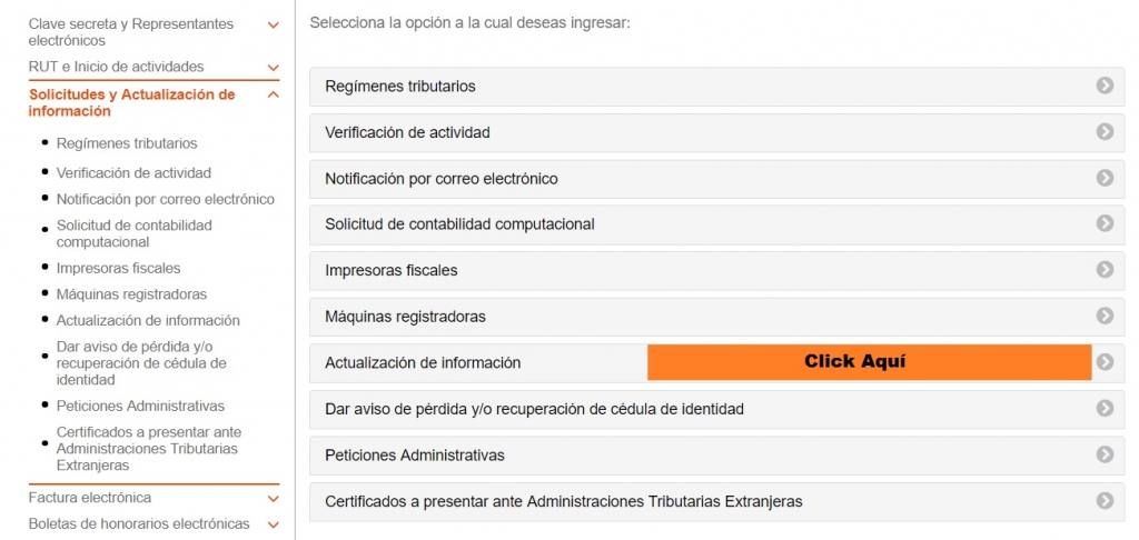 agregar sucursales en sii 3