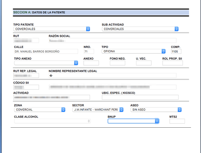 Patente Municipal Providencia Online 3.0