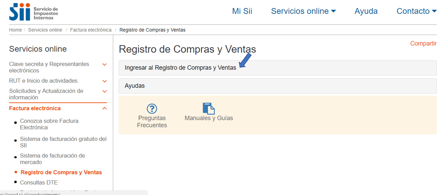 Acuse de recibo Facturación electrónica f29 paso 3