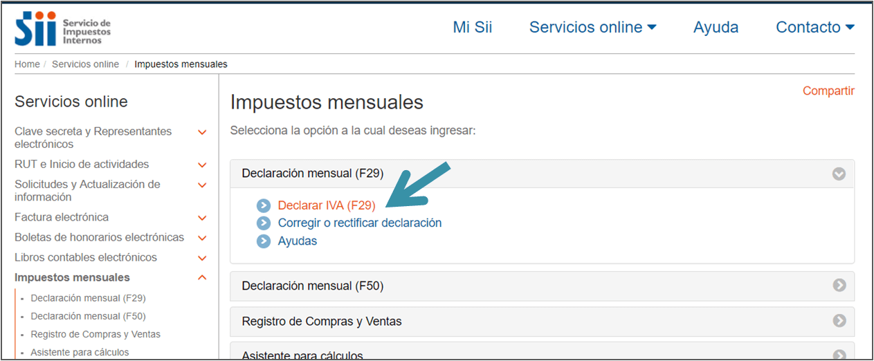 Declaracion sin movimiento, paso 2