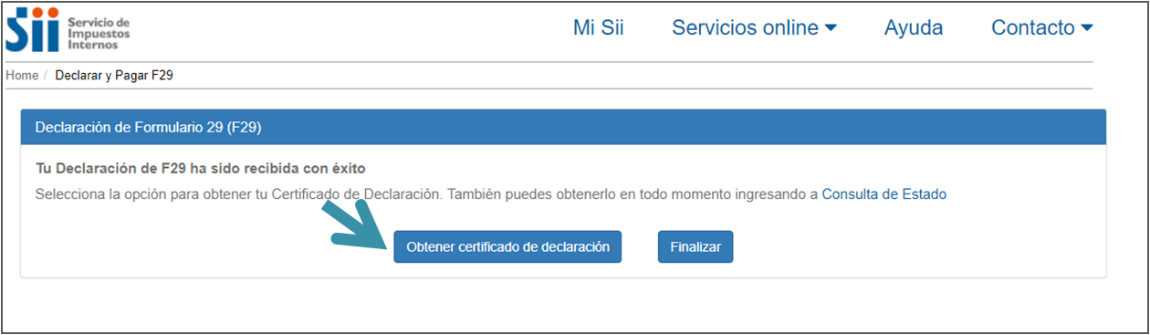 Declaracion sin movimiento, paso 7
